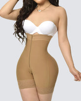 Fajas compresión fajas busto abierto control de barriga con cremallera