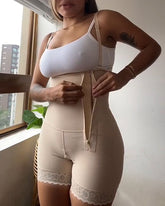 Fajas de compresión firme con cremallera