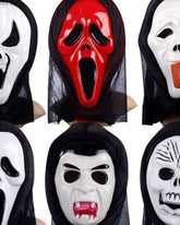 Máscara retra de Halloween