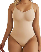 Mono ajustado con realce de cadera y tanga triangular, prenda moldeadora sin costuras (preventa)