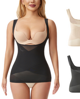 Chaleco moldeador de cuerpo con control de abdomen fino