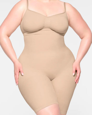 Pantalones cortos sin costuras con cintura alta que levantan la cadera
