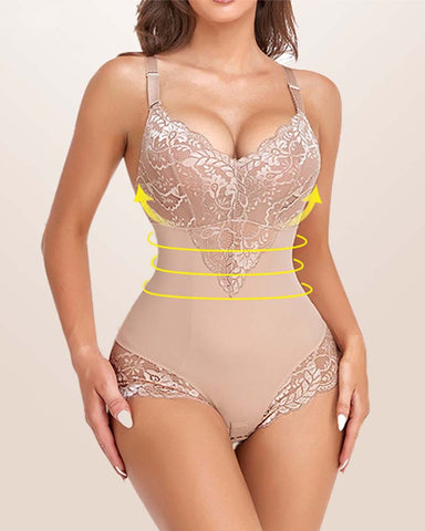 Body de control de barriga sin costuras