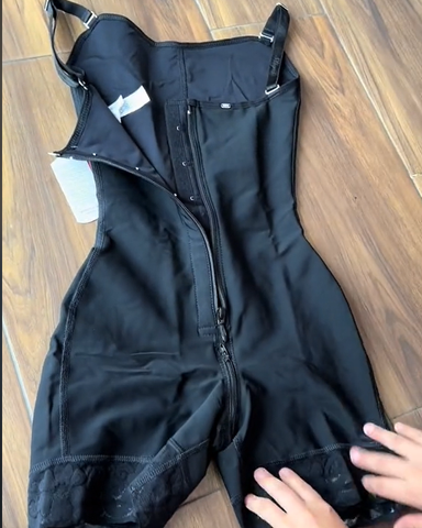 Faja invisible con cremallera y control de barriga