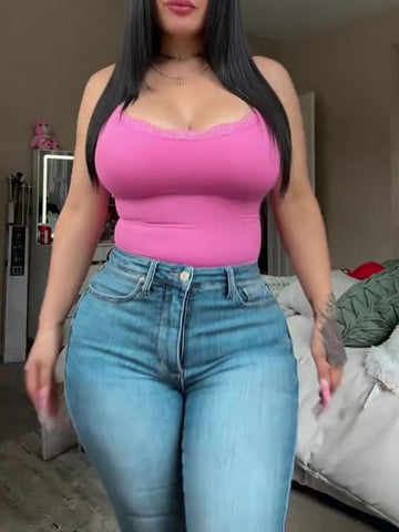 Body tipo camisola con control de abdomen y tirantes finos ajustables