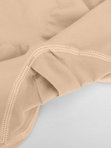 Faja moldeadora de cintura y abdomen sin costuras para el pecho y la mitad del muslo