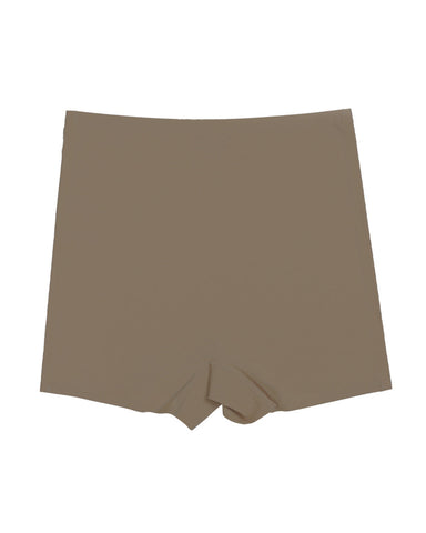 Pantalones bóxer de yoga antiexposición sin costuras de talla grande