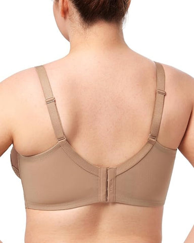 Sujetador sexy de encaje transparente de malla