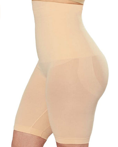 Pantalones de cintura alta sin costuras que protegen la cintura y levantan la cadera después del parto.