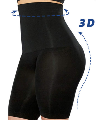 Pantalones de cintura alta sin costuras que protegen la cintura y levantan la cadera después del parto.