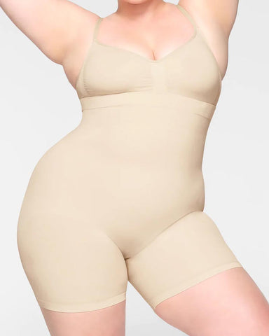 Pantalones cortos sin costuras con cintura alta que levantan la cadera