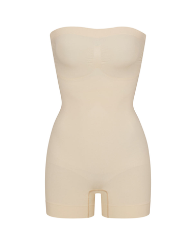 Body corto sin tirantes