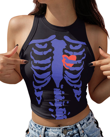 Chaleco de yoga de Halloween
