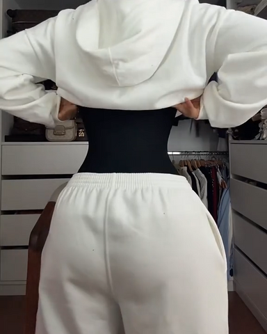 Faja moldeadora de cintura con cierre invisible