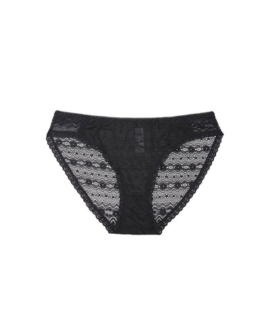 Nuevo conjunto de ropa interior de encaje fino sin anillo de acero relación lateral alta