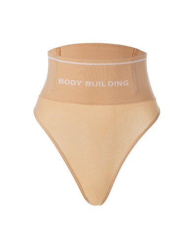 Tanga moldeadora de cintura alta sin costuras
