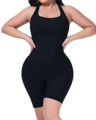 Body modelador de abdomen ceñido