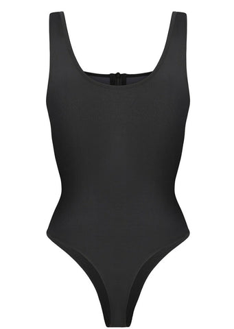 Bañador Moldeador Control Abdominoplastia Negro