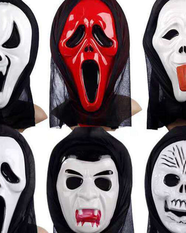 Máscara retra de Halloween