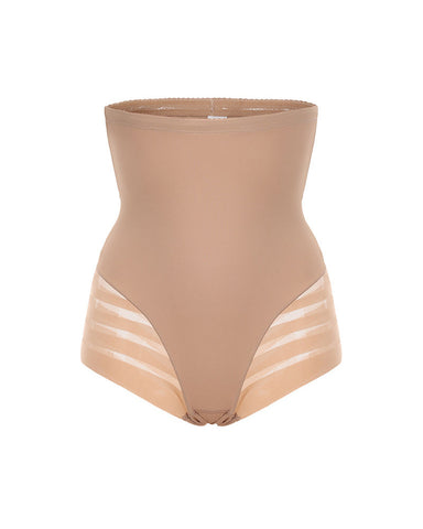 Ropa interior moldeadora de cuerpo con hueso de acero y cintura antideslizante