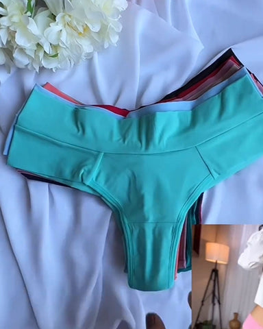Ropa interior antibacteriana de color sólido (Pre-venta)