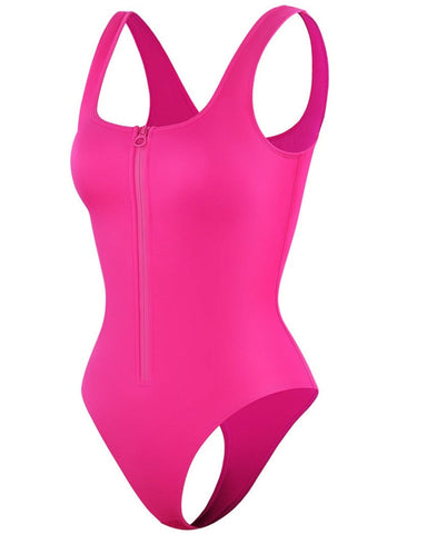 Bañador Moldeador Control Abdominoplastia Negro