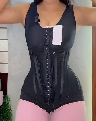 Tanga moldeadora de doble capa con control fuerte del abdomen