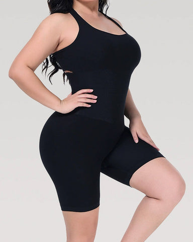 Body modelador de abdomen ceñido