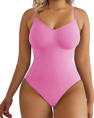 Mono ajustado con realce de cadera y tanga triangular, prenda moldeadora sin costuras (preventa)