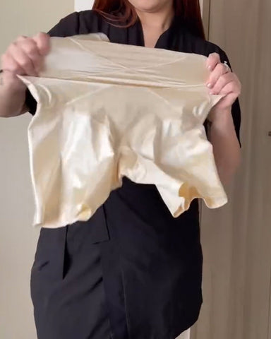 Pantalones cortos de cintura alta con vendaje cruzado que levantan la cadera