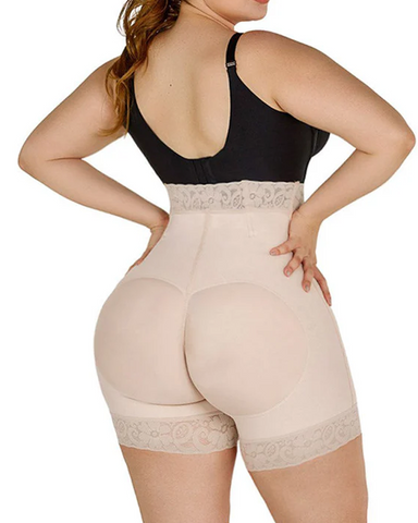 Booty shaper corto de cintura alta