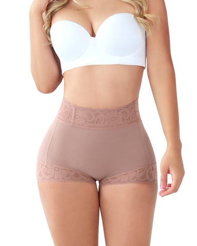 Calzoncillos de encaje para mujer, ropa diaria clásica, moldeador de glúteos, bragas suavizantes