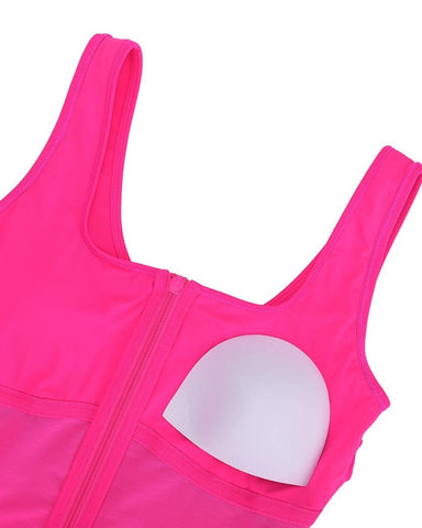 Bañador Moldeador Control Abdominoplastia Negro