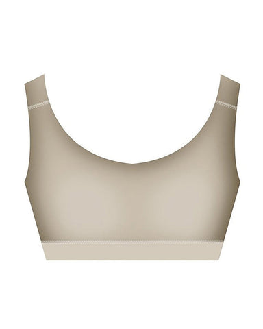 Top sin mangas con botones para mujer