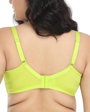 Sujetador sexy de encaje transparente de malla