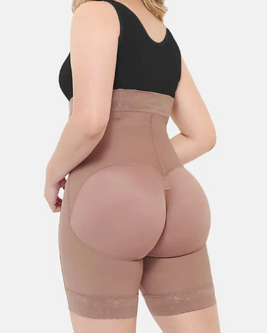 Shorts con control de barriga de cintura alta