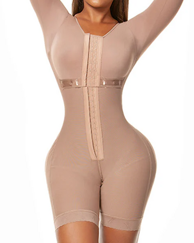 Body moldeador de cuerpo completo para manga larga
