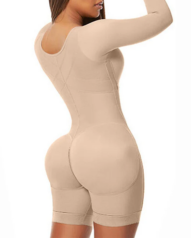 Body moldeador de cuerpo completo para manga larga