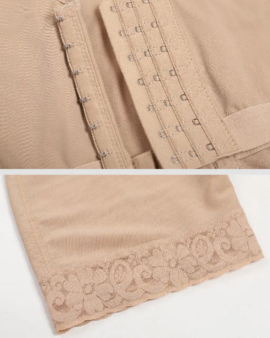 Fajas colombianas posparto para mujer con relleno en el pecho