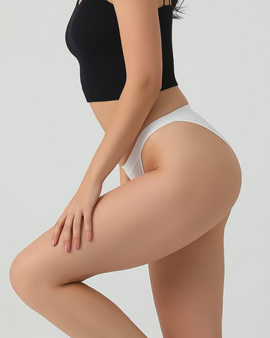 Braguitas triangulares sexys de tiro bajo de algodón puro