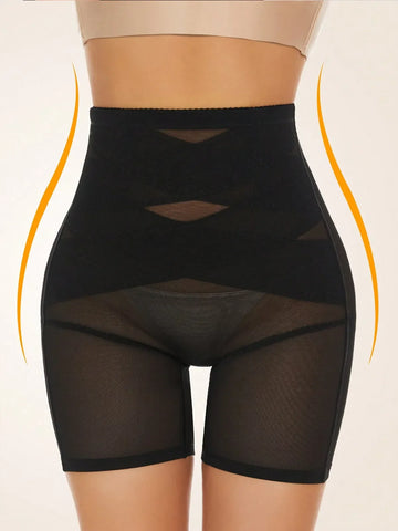 Pantalones cortos moldeadores de abdomen y cintura alta