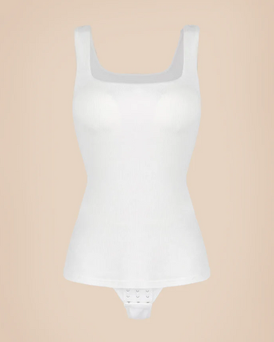 Body moldeador incorporado 3 en 1 con escote cuadrado