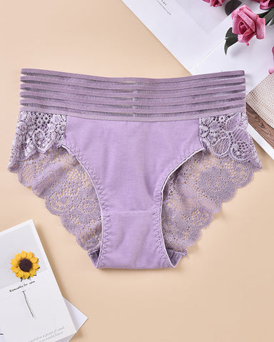 Braguitas de control de abdomen sin costuras de cintura alta con cinturilla extra ancha