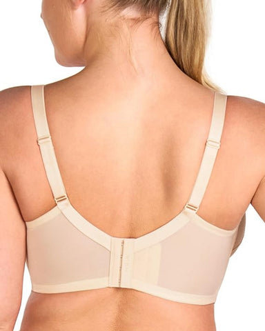 Sujetador sexy de encaje transparente de malla