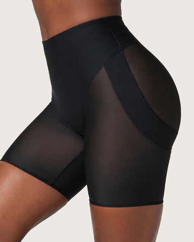 Shorts moldeadores sin costuras que aplanan el abdomen y levantan los glúteos