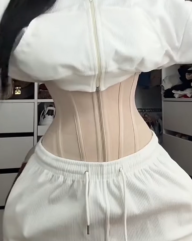 Faja moldeadora de cintura con cierre invisible