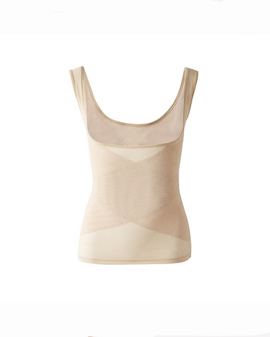 Chaleco moldeador de cuerpo con control de abdomen fino